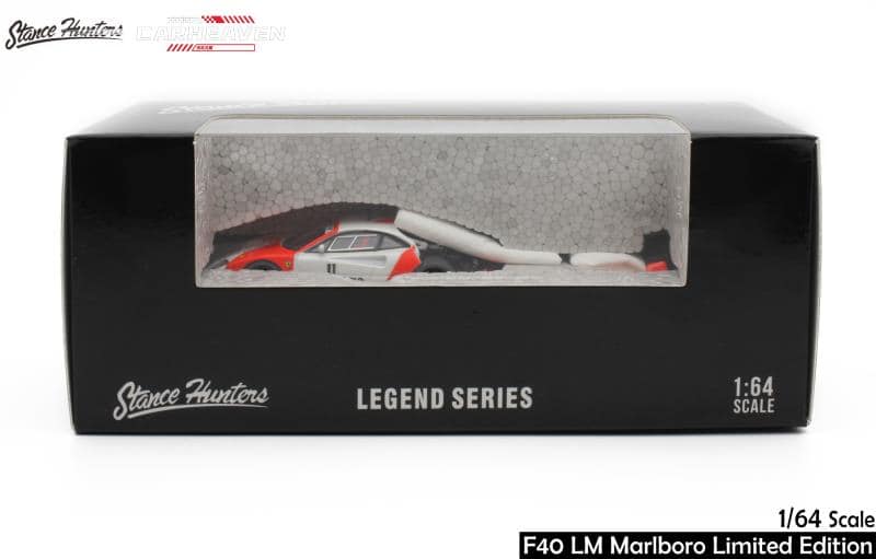 Stance Hunters SH x Car Heaven Ferrari F40 LM in Marlboro Livery