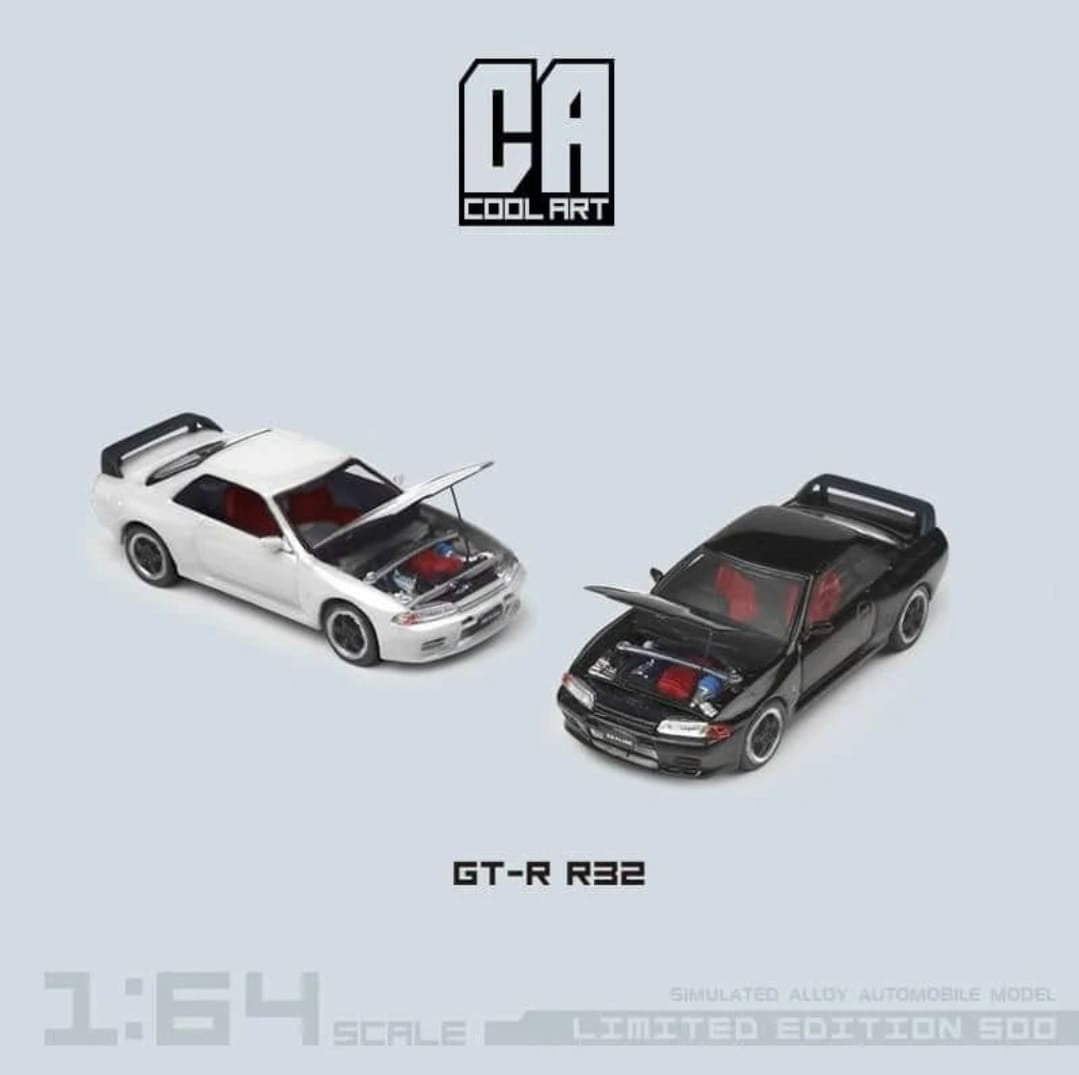 Cool Art - Nissan Skyline GT-R R32 With Openable Hood