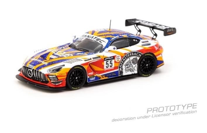 Tarmac Works Mercedes-AMG GT3 24 Hours of SPA 2022 GruppeM Racing M. Engel / M. Buhk/ M. Grenier