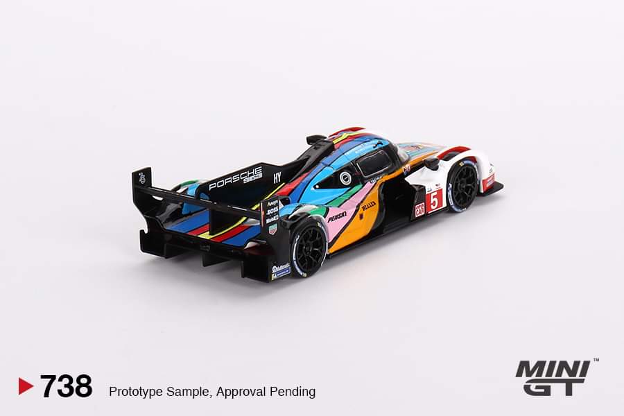 Mini-GT Porsche 963 Porsche Penske Motorsport 2023 24 Hrs. of Le Mans 3 Cars Set Limited Edition 3000 Sets