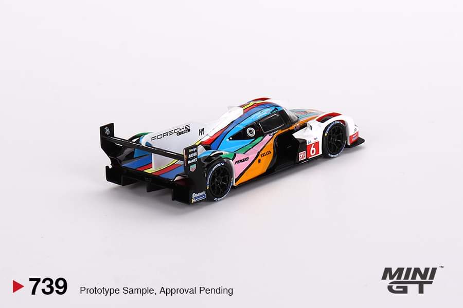 Mini-GT Porsche 963 Porsche Penske Motorsport 2023 24 Hrs. of Le Mans 3 Cars Set Limited Edition 3000 Sets