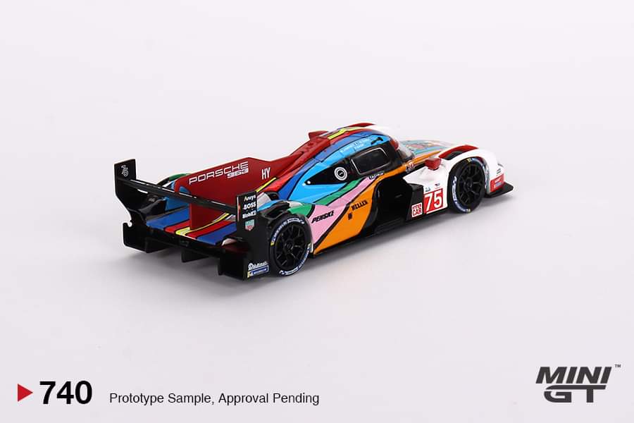 Mini-GT Porsche 963 Porsche Penske Motorsport 2023 24 Hrs. of Le Mans 3 Cars Set Limited Edition 3000 Sets