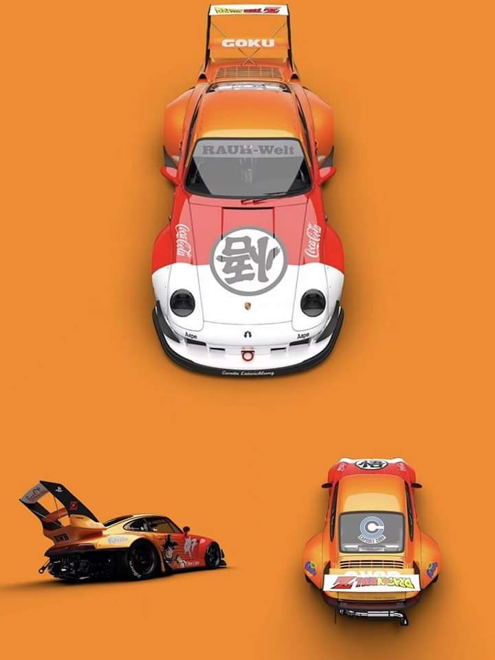 Street Weapon RWB 993 Dragon Ball Liveries
