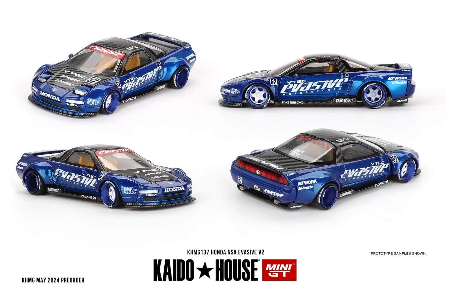 Mini GT x Kaido House Honda NSX Evasive V2 KHMG137