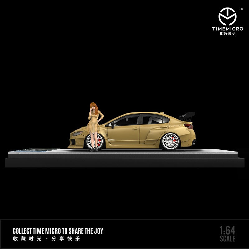 Time Micro Subaru WRX STi in Gold or Black