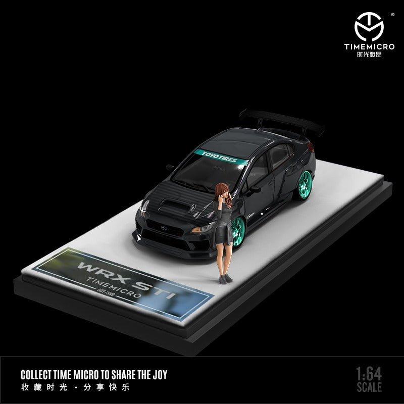 Time Micro Subaru WRX STi in Gold or Black
