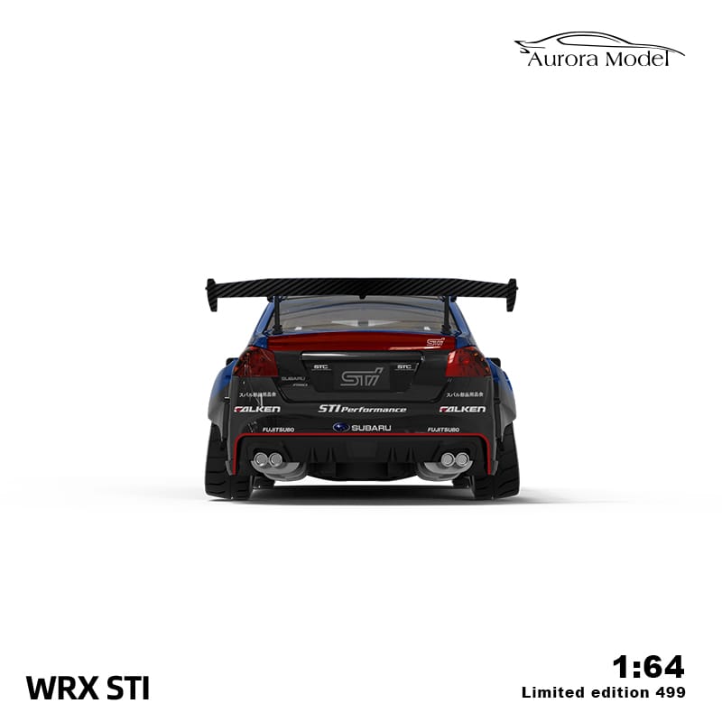 Aurora Model Subaru WRX STI Nurg Berlin Challenge Livery w/ Figurine