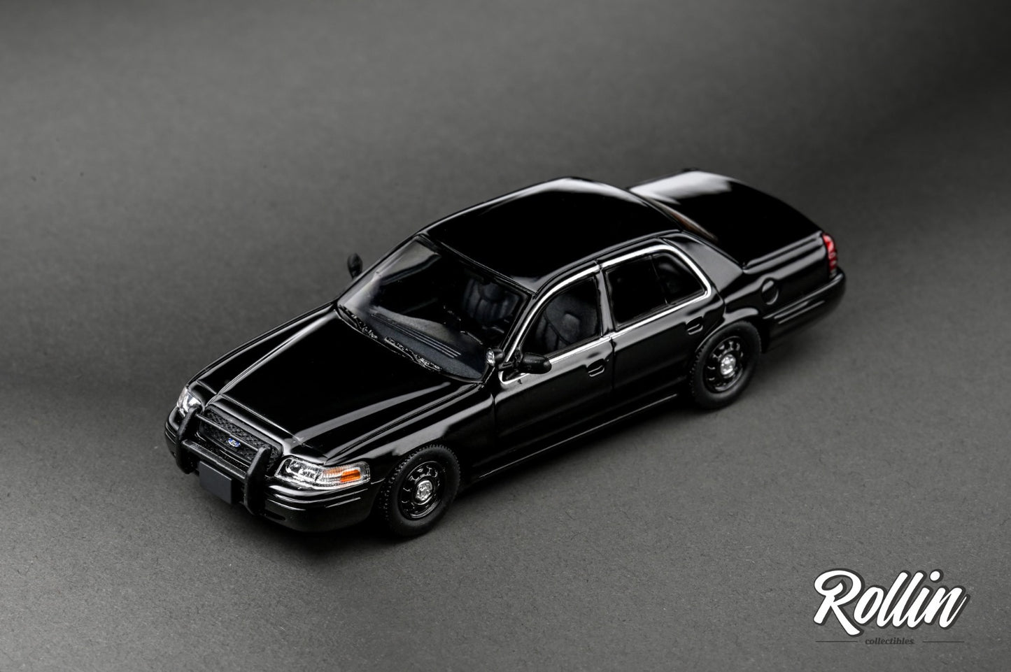 Rollin Ford CV Victoria Crown w/ Black Police patrol car Livery