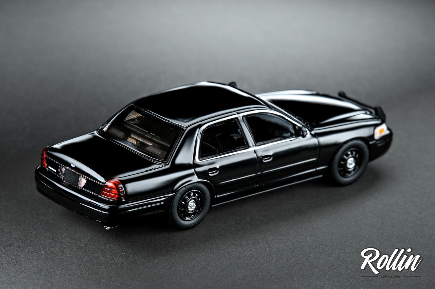 Rollin Ford CV Victoria Crown w/ Black Police patrol car Livery