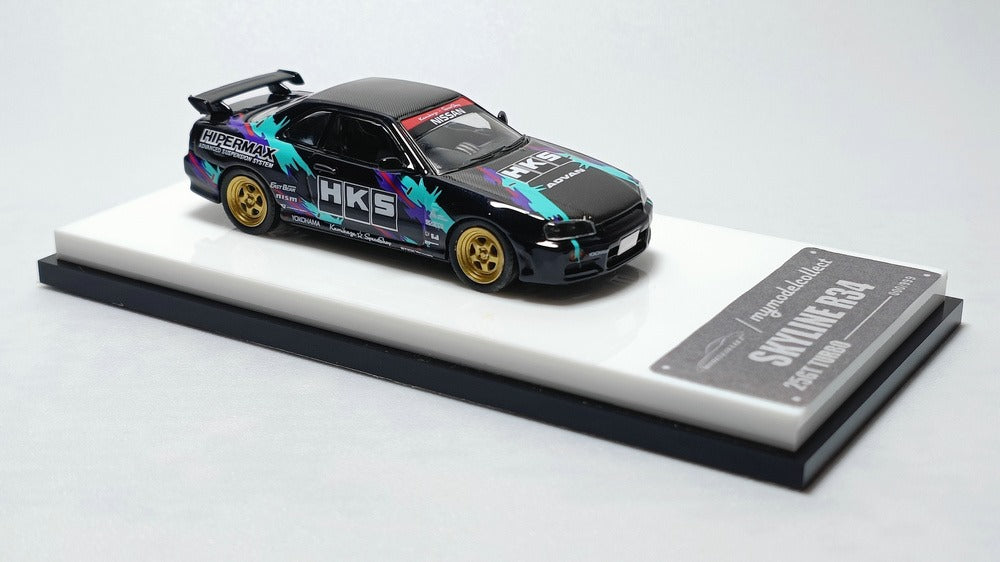 MyModelCollect Skyline R34 25GT TURBO HKS Livery