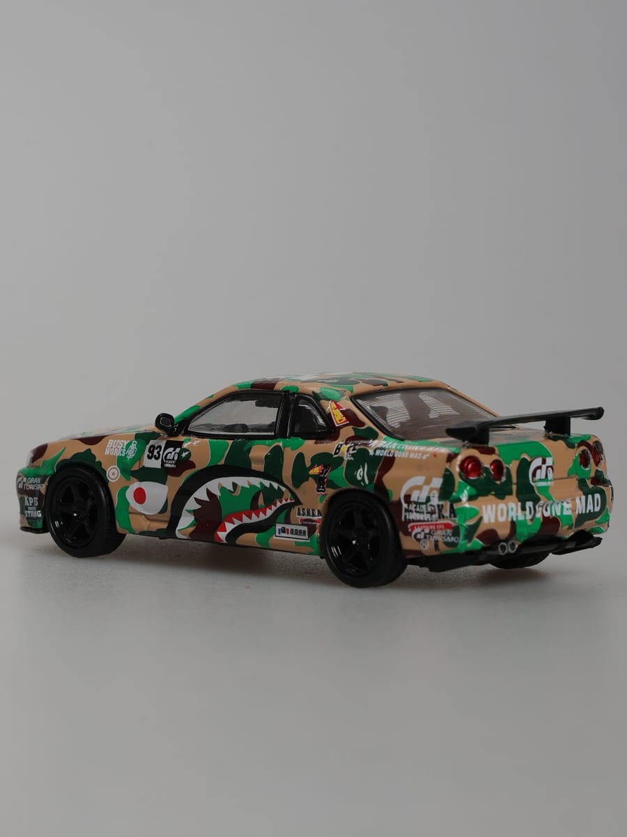 Stance Hunters Nissan Skyline GTR R34 in APE Livery