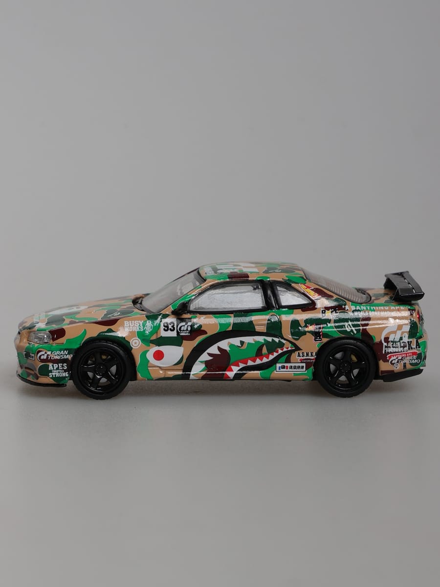 Stance Hunters Nissan Skyline GTR R34 in APE Livery