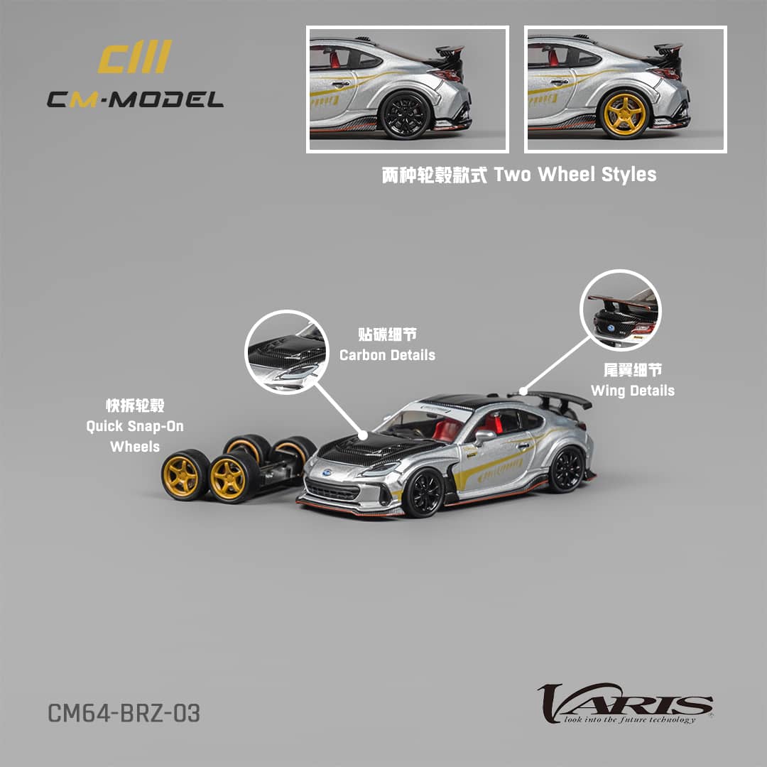 CM Model Subaru BRZ Yaris Arising-1 on Silver