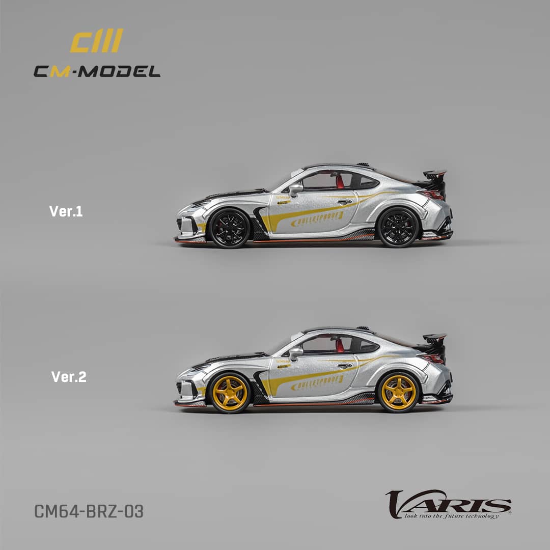 CM Model Subaru BRZ Yaris Arising-1 on Silver