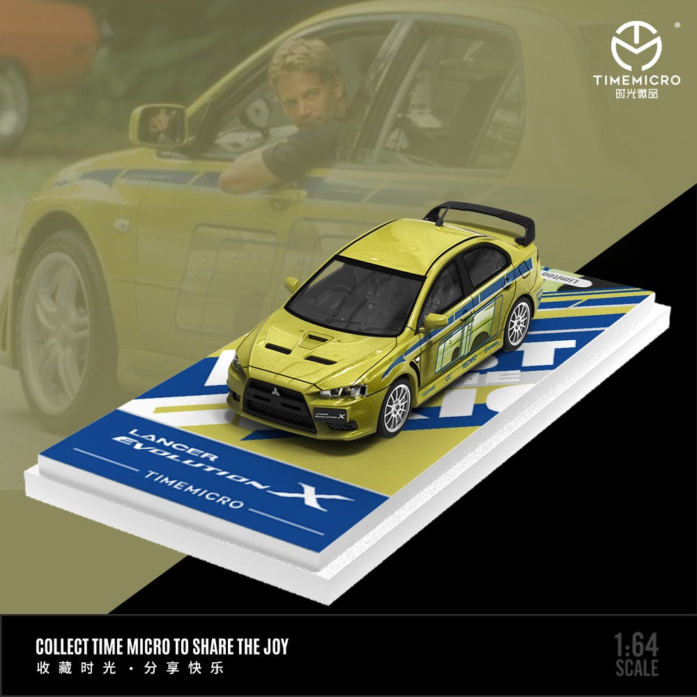 TimeMicro Mitsubishi Lancer EVO X 2Fast2Furious Livery