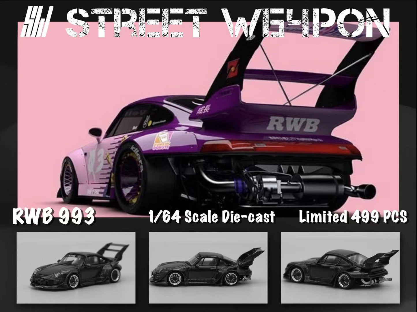 Street Weapon RWB 993 Dragon Ball Liveries