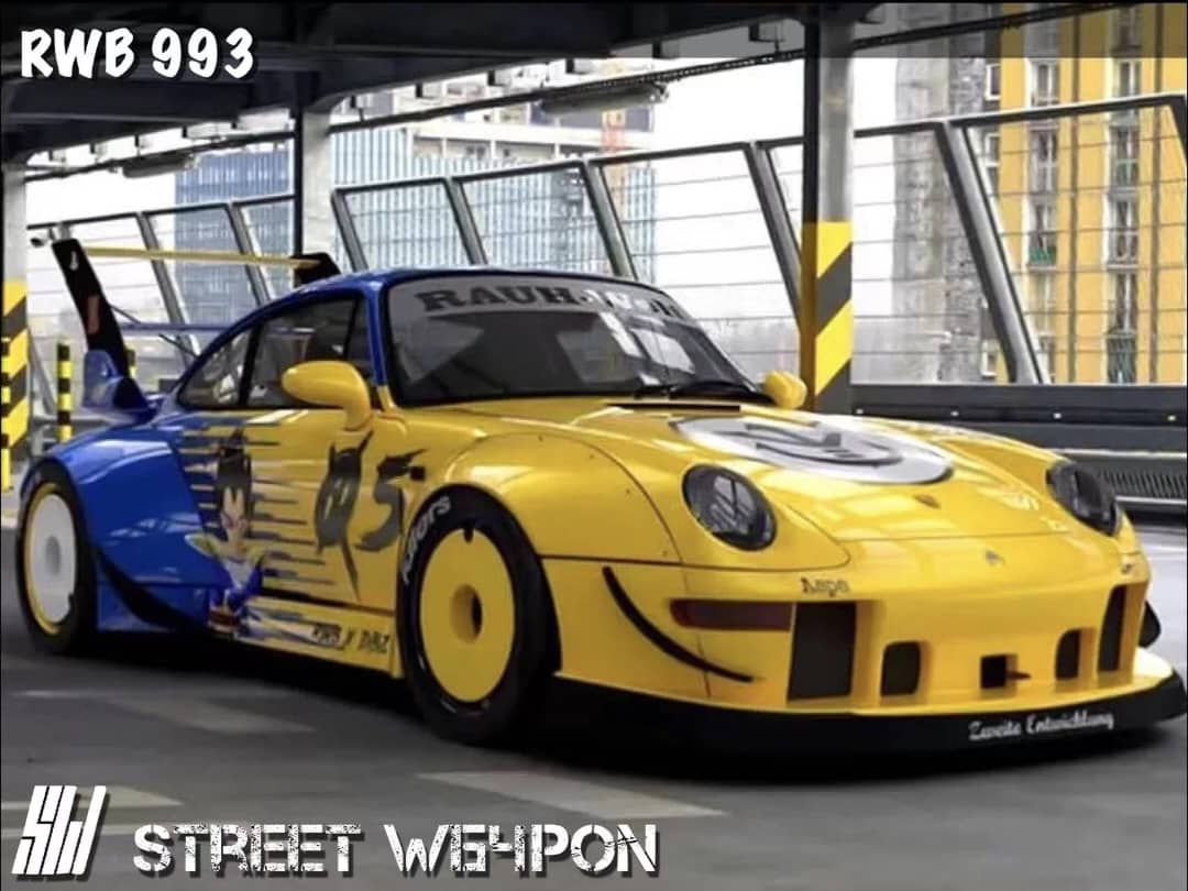 Street Weapon RWB 993 Dragon Ball Liveries