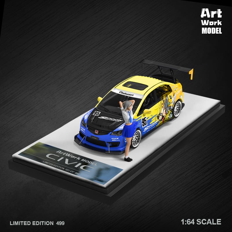 Art Work Model Honda Civic FD2 Track Edition Spoon #95