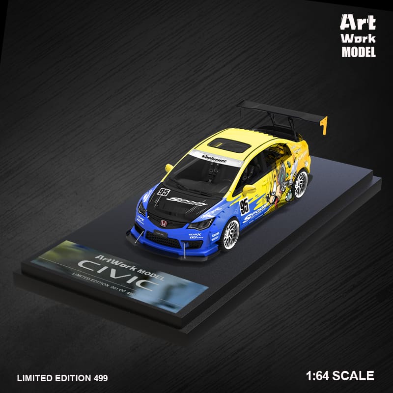 Art Work Model Honda Civic FD2 Track Edition Spoon #95