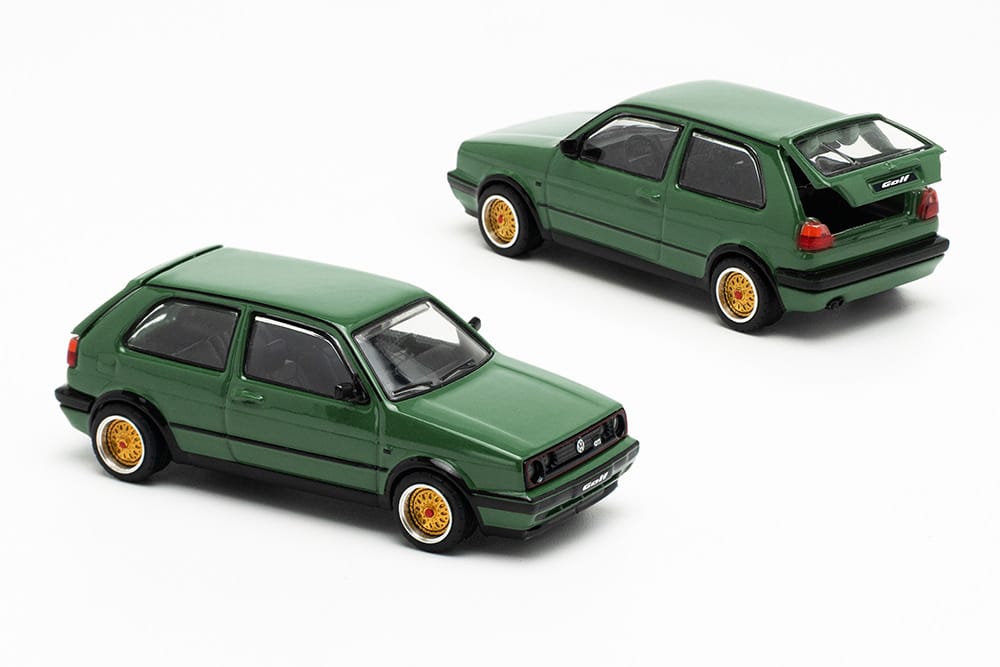 Pop Race 1:64 Volkswagen Golf GTi MKII in Green