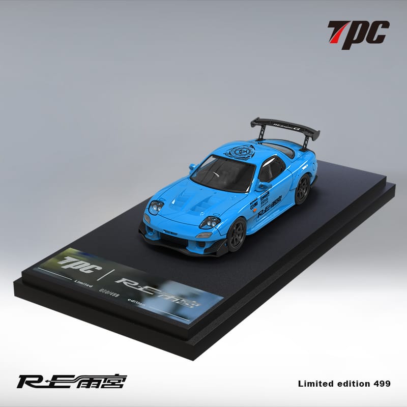 TPC 1/64 Mazda RX7 in Blue