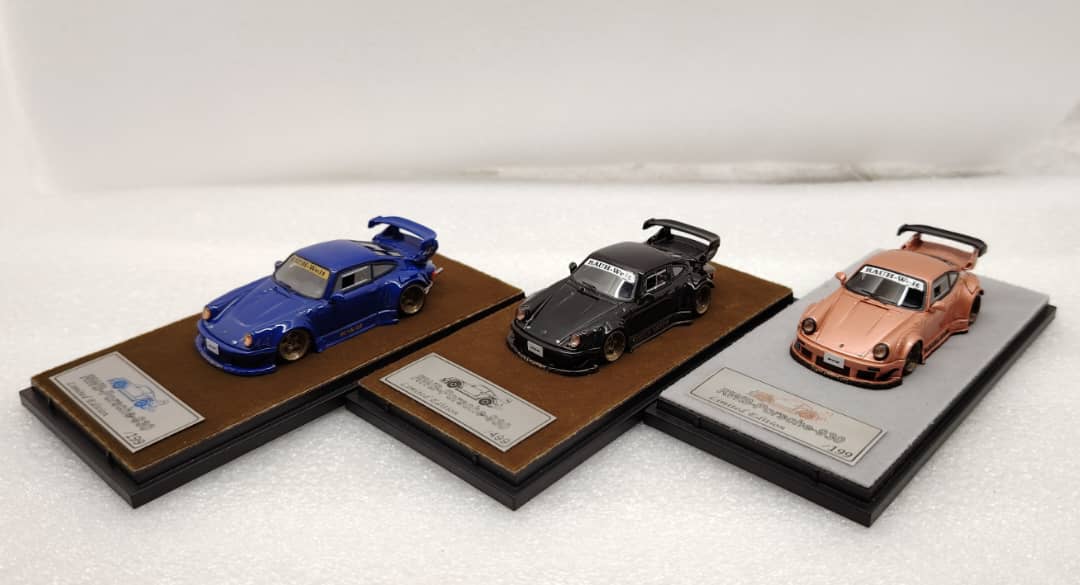 Qidian Model 1:64 Resin Model RWB930 GT Wing