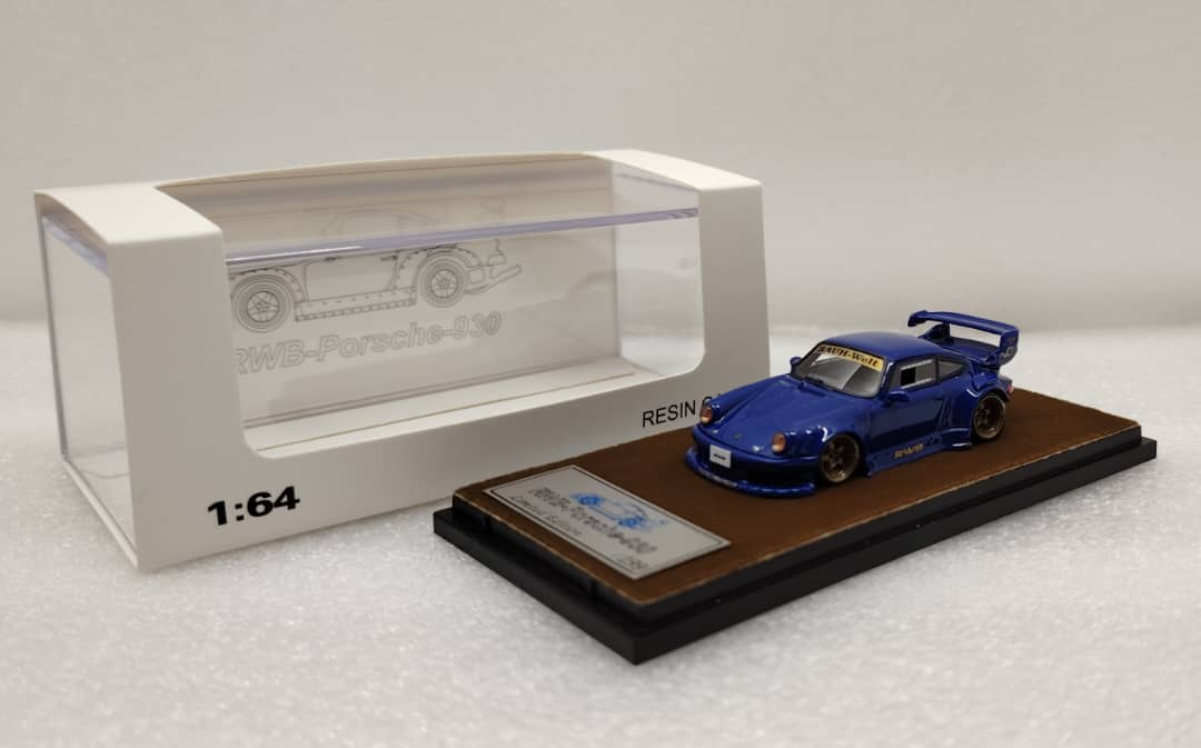 Qidian Model 1:64 Resin Model RWB930 GT Wing