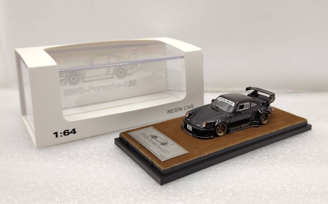 Qidian Model 1:64 Resin Model RWB930 GT Wing