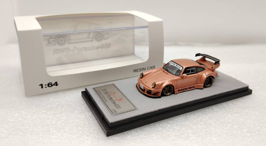 Qidian Model 1:64 Resin Model RWB930 GT Wing