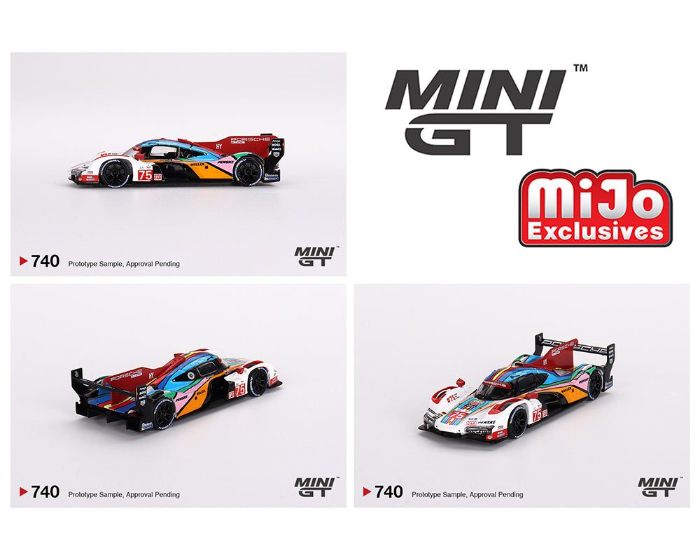 Mini-GT 1:64 Porsche 963 #75 Porsche Penske Motorsport 2023 24 Hrs of Le Mans- Mijo Exclusives #740