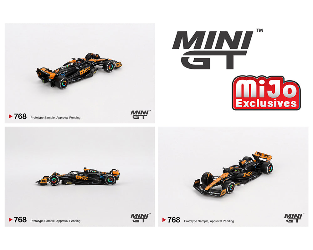 Mini GT 1:64 McLaren MCL60 #81 Oscar Piastri 2023 F1 Japan GP 3rd Place – MiJo Exclusives #768