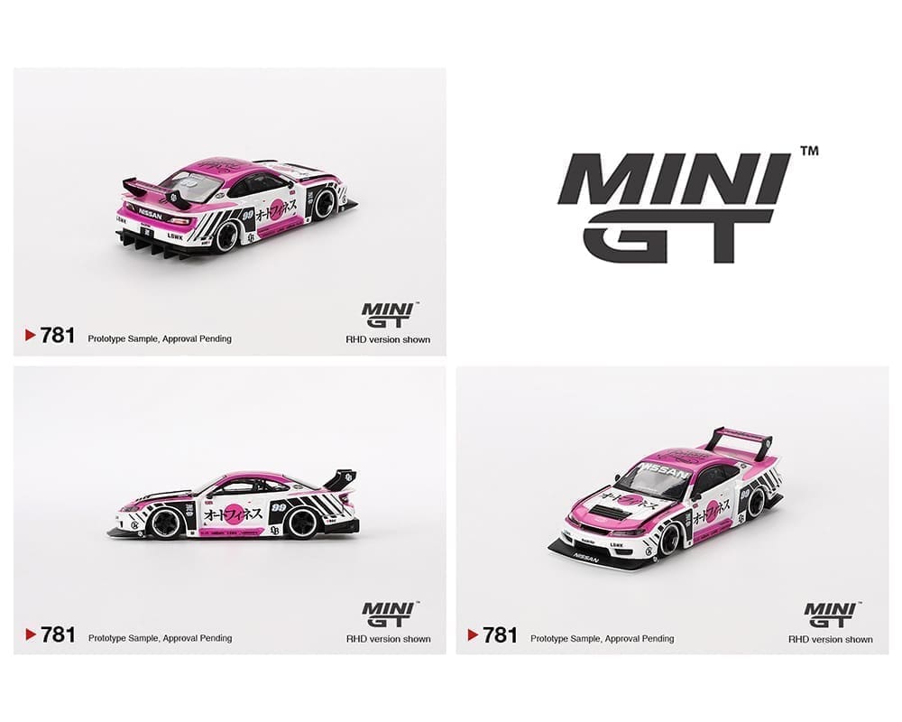 Mini GT 1:64 Nissan LB-Super Silhouette S15 SILVIA Auto Finesse SEMA 2023 – Mijo Exclusives