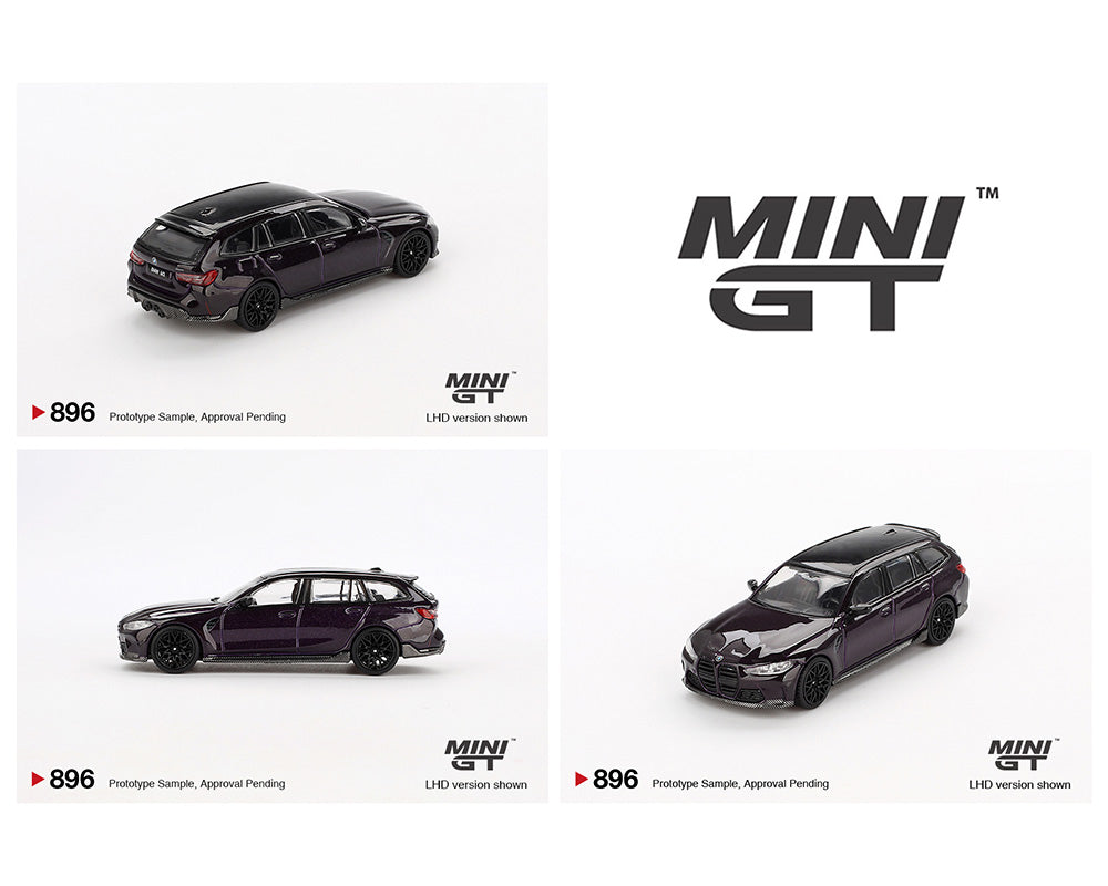 Mini GT 1:64 BMW M3 M Performance Touring – Daytona Violet