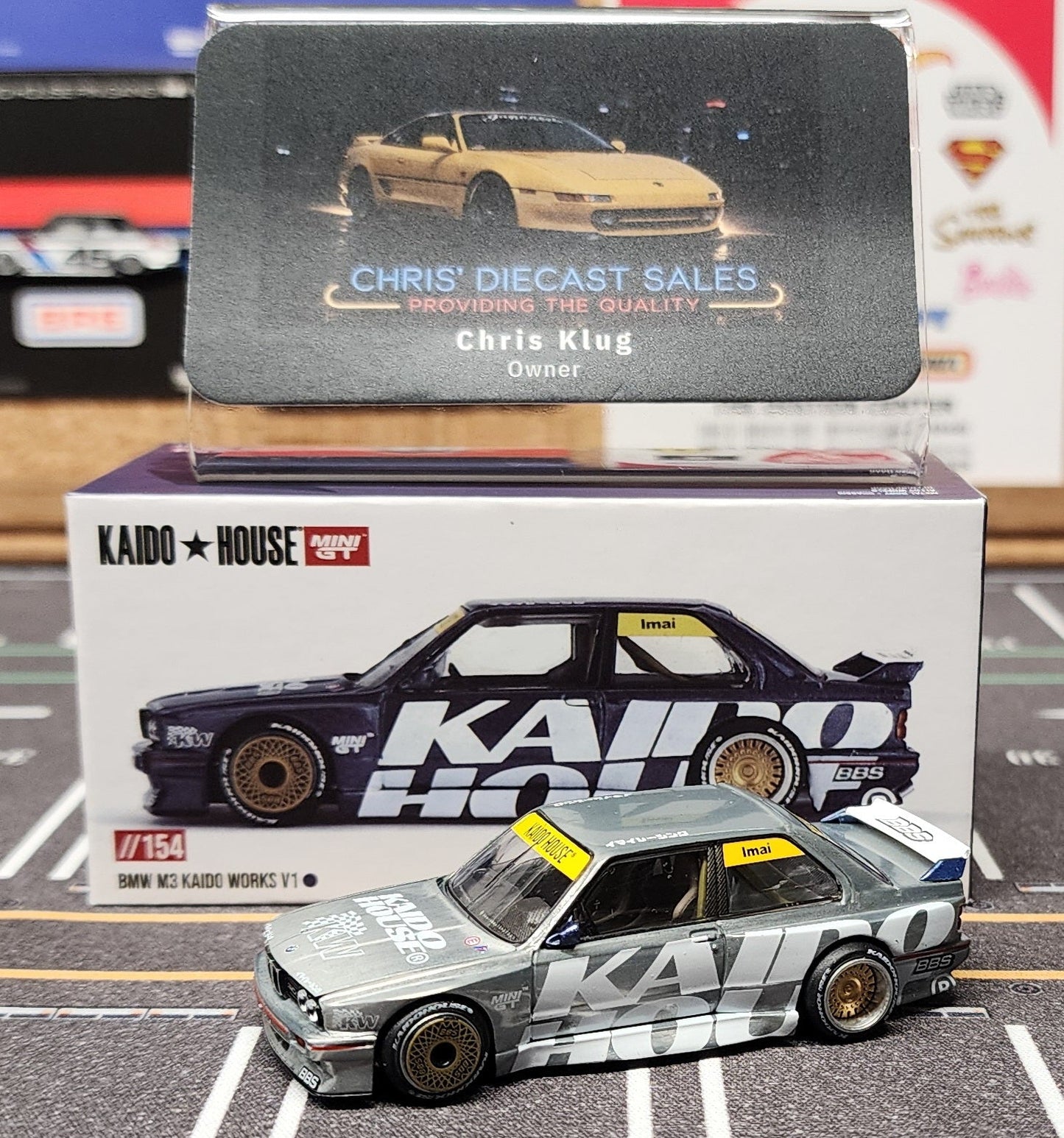 *CHASE* Kaido House x Mini GT 1:64 BMW M3 (E30) Kaido Works V1 – KHMG154