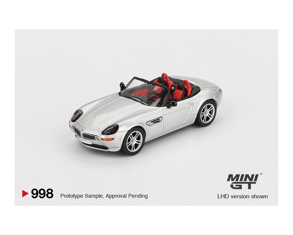 Mini GT 1:64 BMW Z8 – Silver- Mijo Exclusives