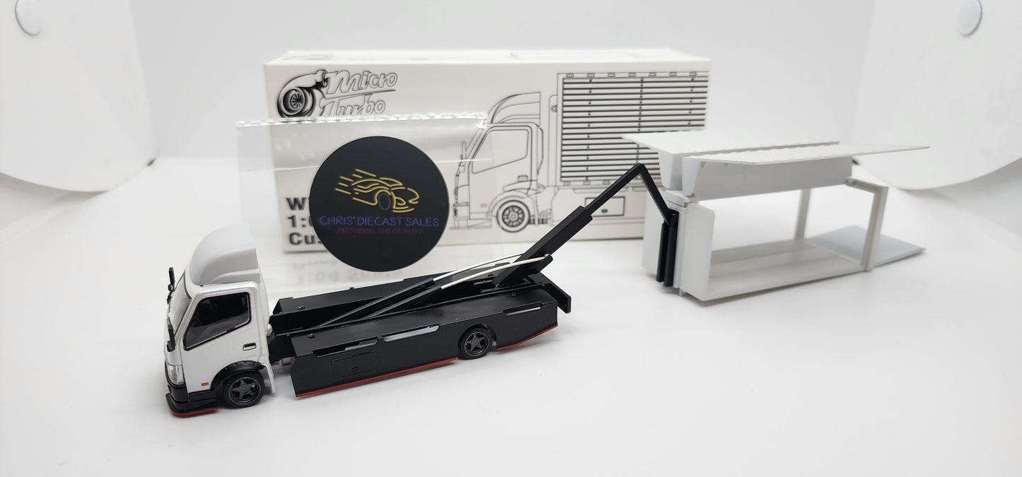 MicroTurbo - White Custom Wing Truck