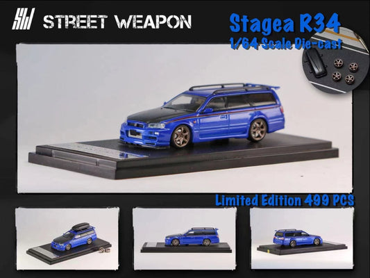 Street Weapon Nissan Stagea (R34) GT-R Wagon Series