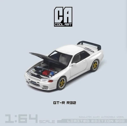 Cool Art - Nissan Skyline GT-R R32 With Openable Hood