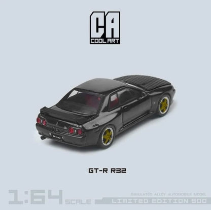 Cool Art - Nissan Skyline GT-R R32 With Openable Hood