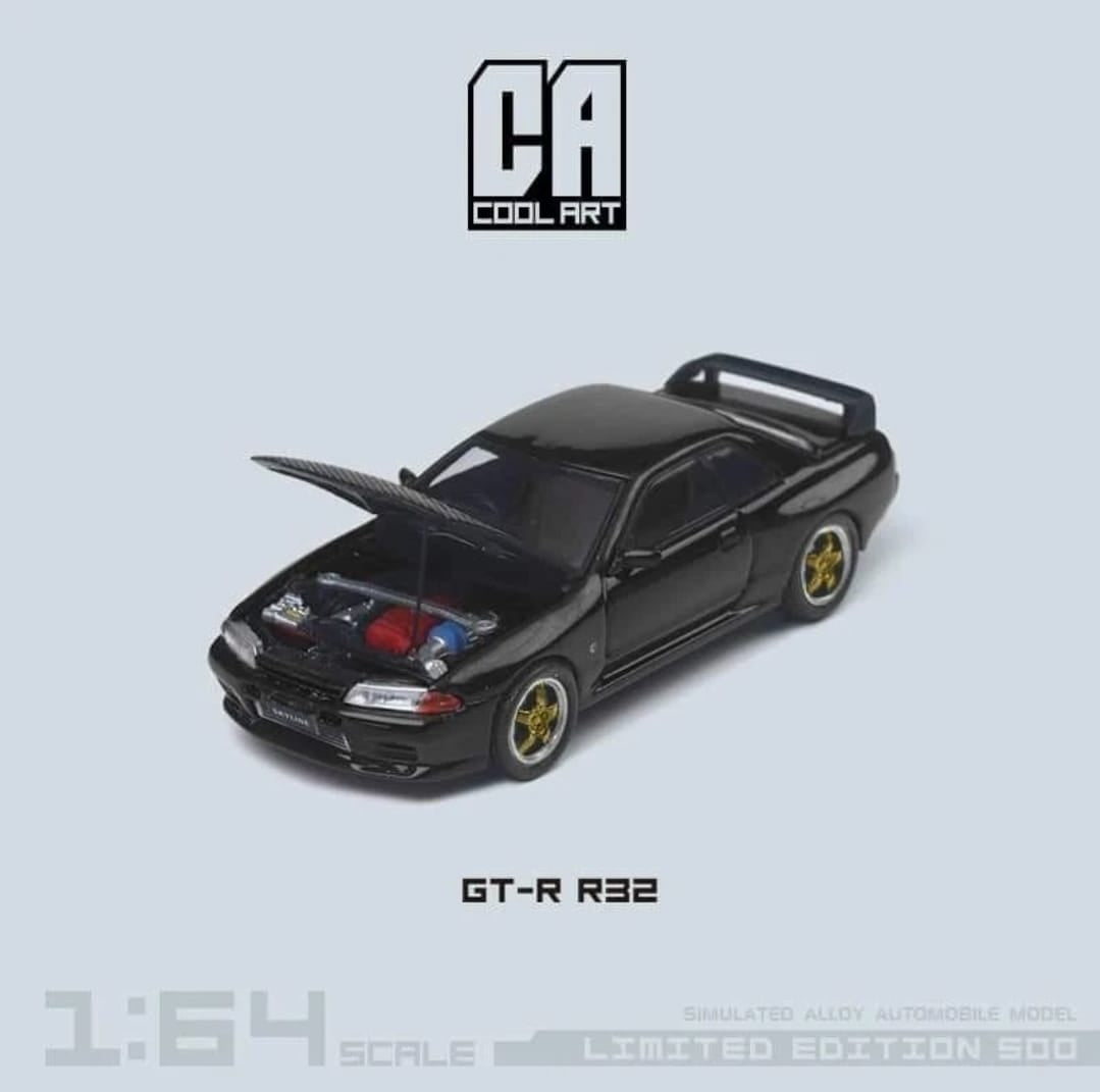 Cool Art - Nissan Skyline GT-R R32 With Openable Hood