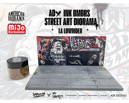 [Pre-Order] American Diorama 1:64 MiJo Exclusives LA Street Art Diorama Lowrider – Limited Edition