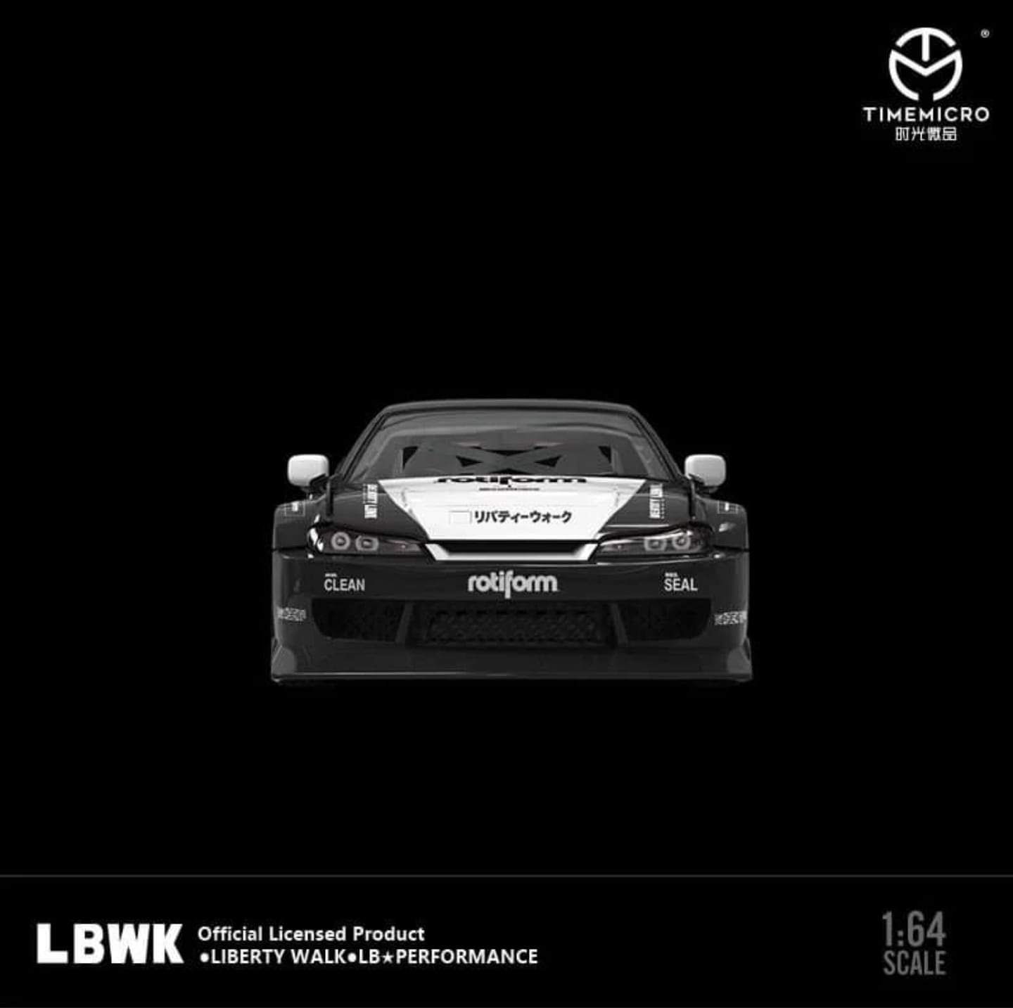 [Pre-Order] TimeMicro Nissan Silvia S15 LBWK in Black Latte