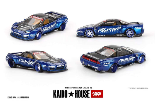 [Pre-Order] Mini GT x Kaido House Honda NSX Evasive V2 KHMG137