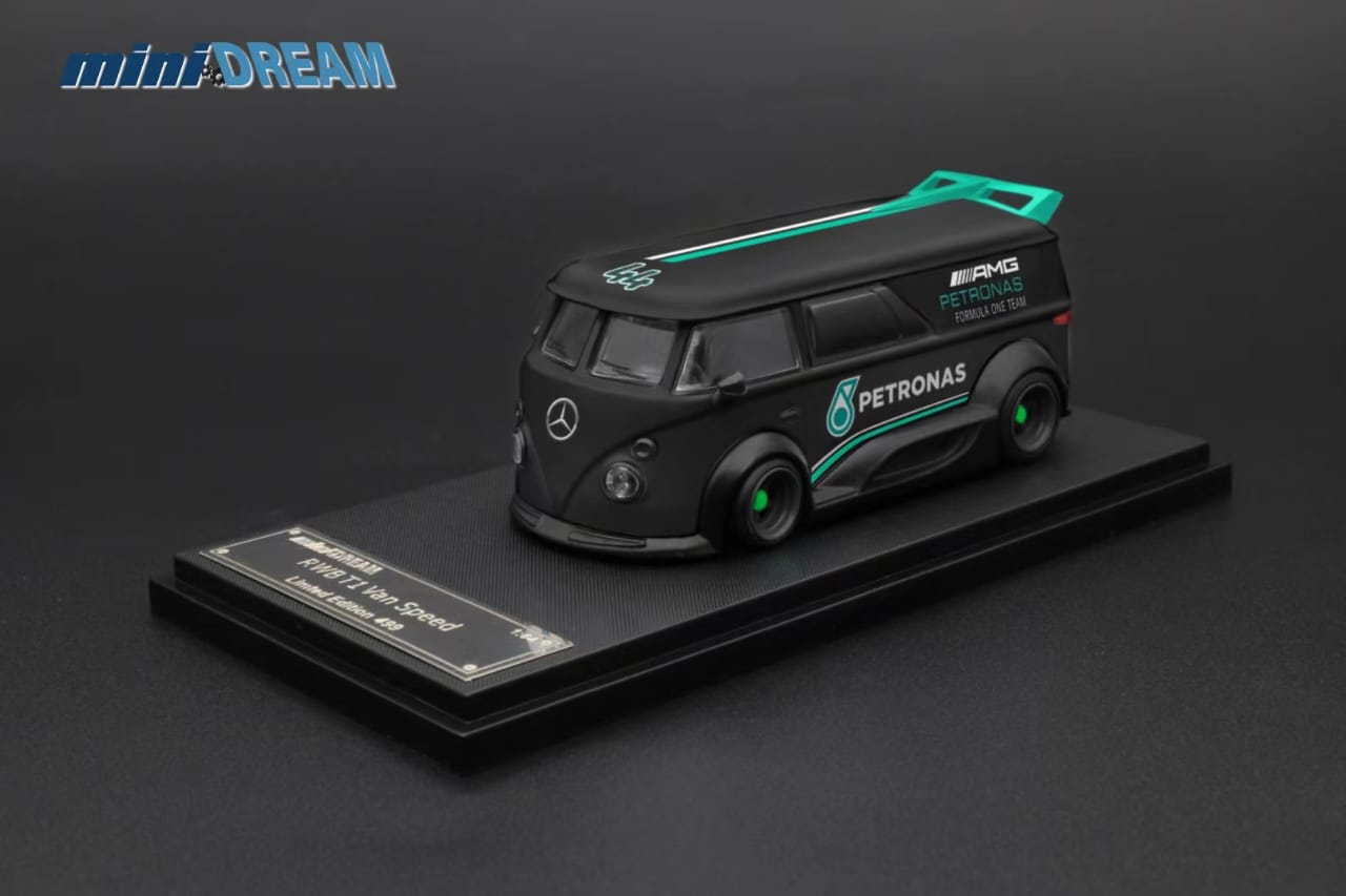 [Pre-Order] miniDream VW T1/ RWB Van Mercedes 44# Livery