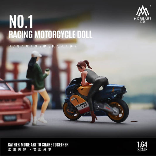 More Art No.1 Racing Motorcycle Figure