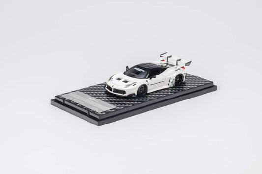 QIDIAN Ferrari LB 458 GT Resin Model in White