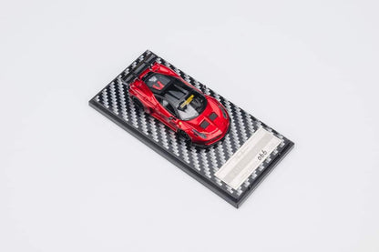 QIDIAN Ferrari LB 458 GT Resin Model in Metallic Red