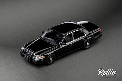[Pre-Order] Rollin Ford CV Victoria Crown w/ Black Police patrol car Livery
