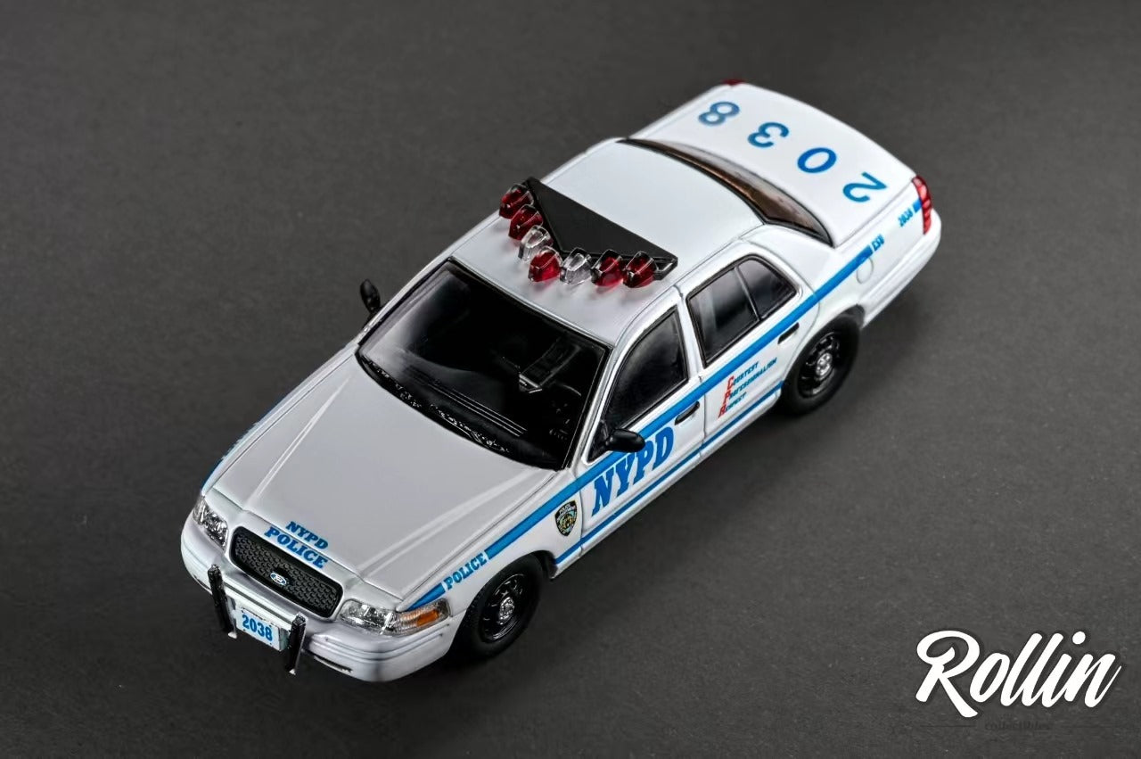 [Pre-Order] Rollin Ford CV Victoria Crown w/ NYPD New York City Police Car Livery