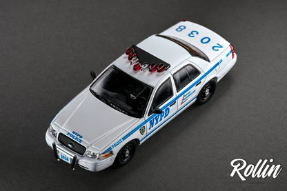 [Pre-Order] Rollin Ford CV Victoria Crown w/ NYPD New York City Police Car Livery